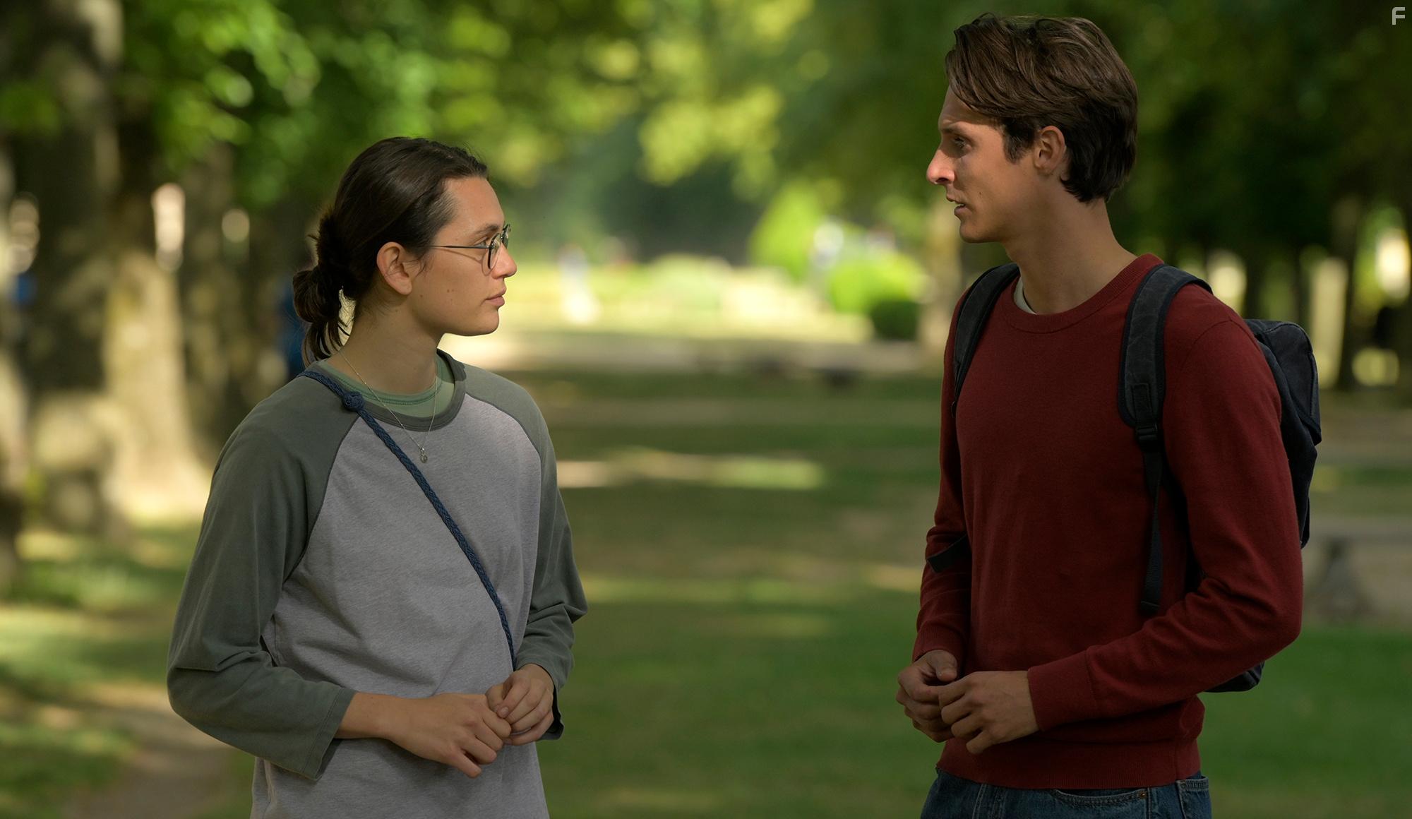 Julien Frison and Ella Rumpf in Le thorme de Marguerite (2023)