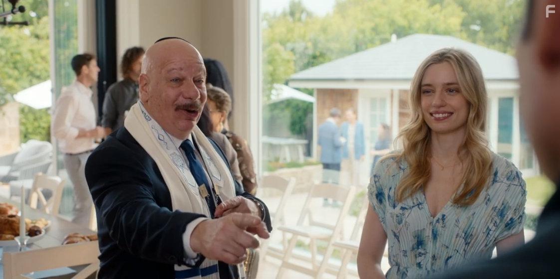 Jeffrey Ross and Anja Savcic in Ricky Stanicky (2024)