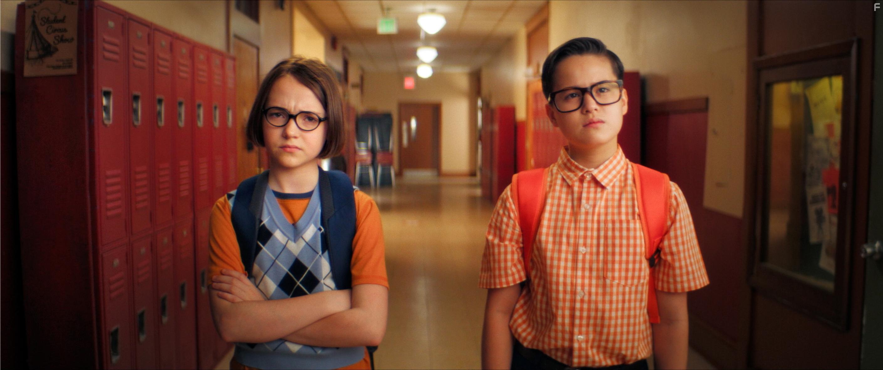 Lincoln Lambert and Sophia Reid-Gantzert in Popular Theory (2023)