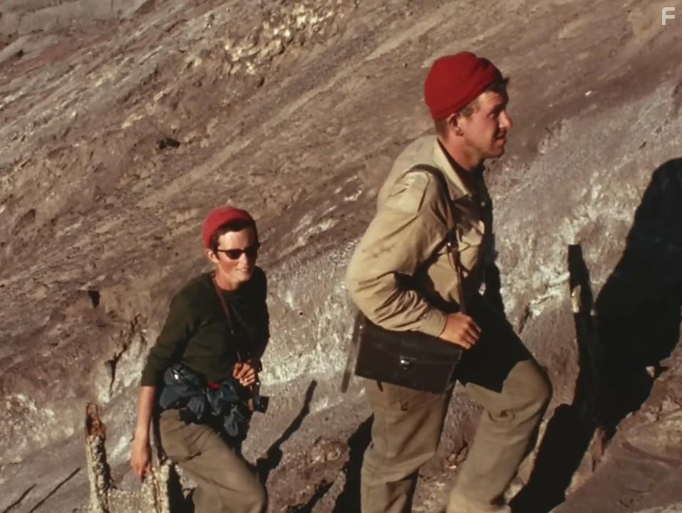 Katia Krafft and Maurice Krafft in Fire of Love (2022)