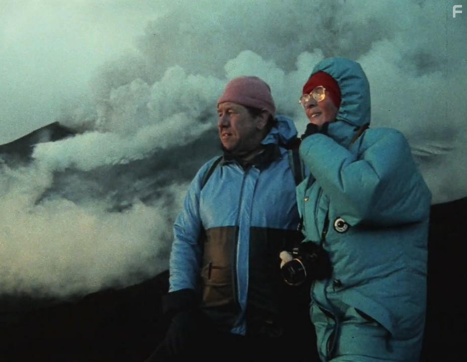 Katia Krafft and Maurice Krafft in Fire of Love (2022)