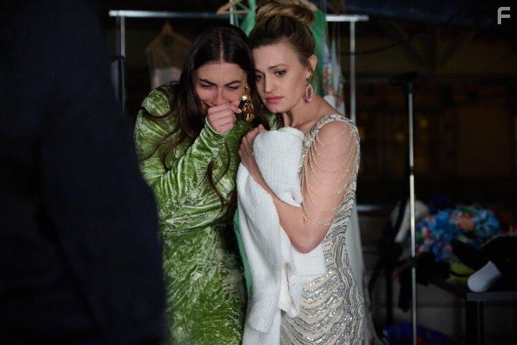 Brooke D'Orsay and Paloma Coquant in Crimes of Fashion: Killer Clutch (2024)