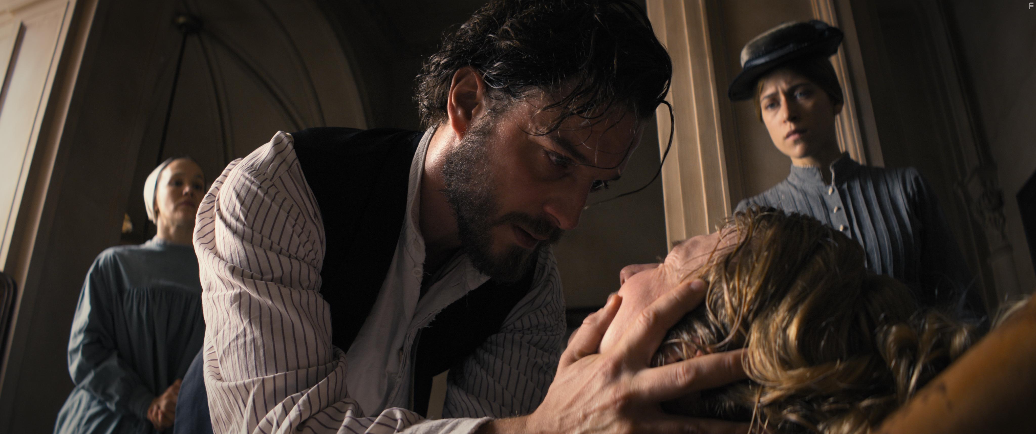 Katica Nagy, Mikls H. Vecsei, and Blanka Mszros in Semmelweis (2023)