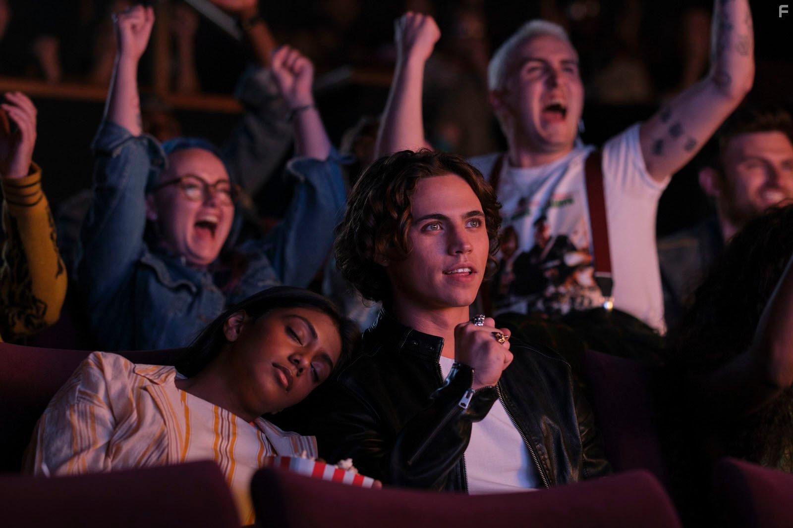 Charithra Chandran and Tanner Buchanan in How to Date Billy Walsh (2024)