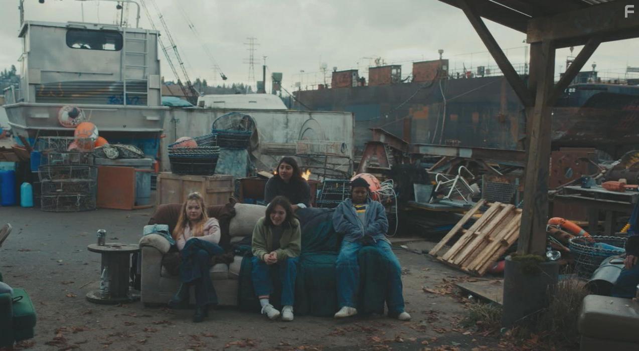 Nadia Liebig, Arta Negahban, Izzy G., and Chloe Guidry in Under the Bridge (2024)