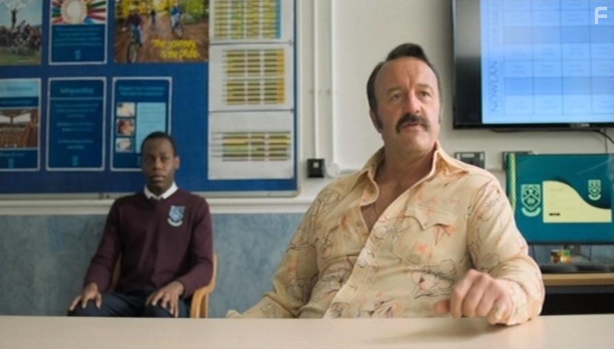 Darryl Mundoma and Mike Bubbins in Mammoth (2021)