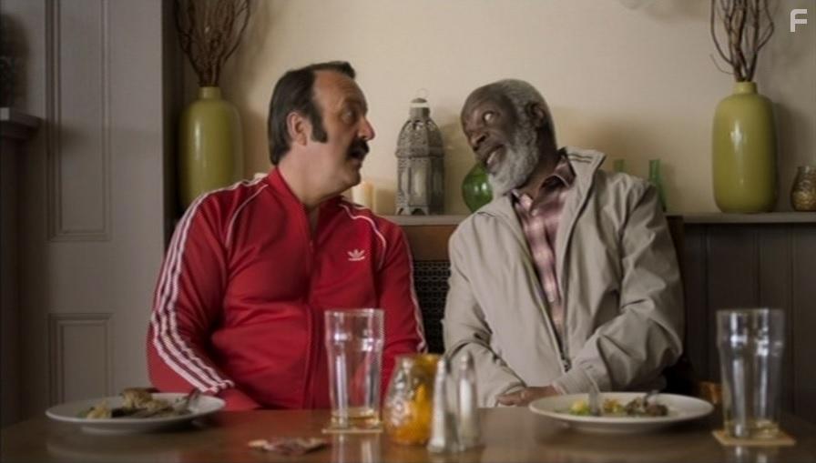 Joseph Marcell and Mike Bubbins in Mammoth (2021)