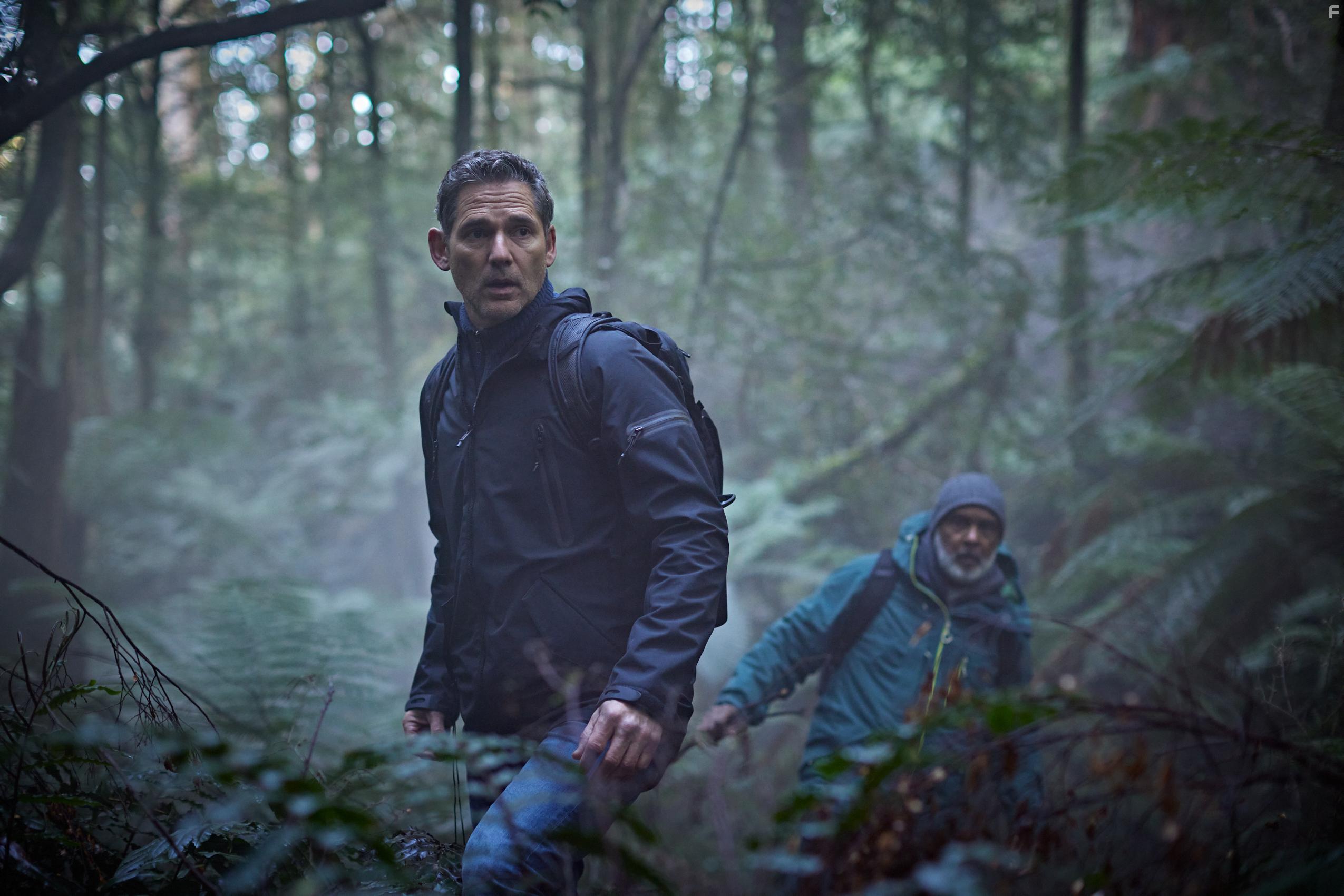 Eric Bana and Tony Briggs in Force of Nature: The Dry 2 (2024)