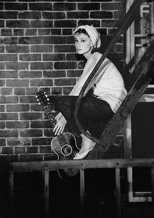 "Breakfast at Tiffany's" Audrey Hepburn, 1961, Paramount, **I.V.