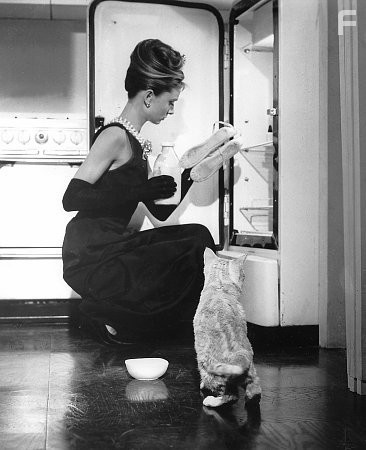 "Breakfast at Tiffany's" Audrey Hepburn, 1961, Paramount, **I.V.