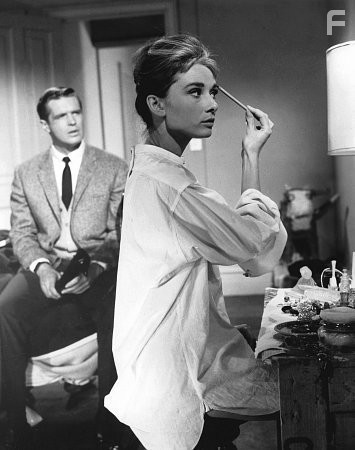 "Breakfast at Tiffany's" Audrey Hepburn, George Peppard, 1961, Paramount, **I.V.