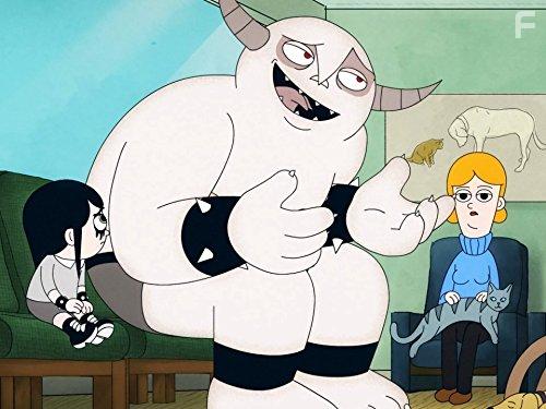 Rob Riggle and Aubrey Plaza in Golan the Insatiable (2013)