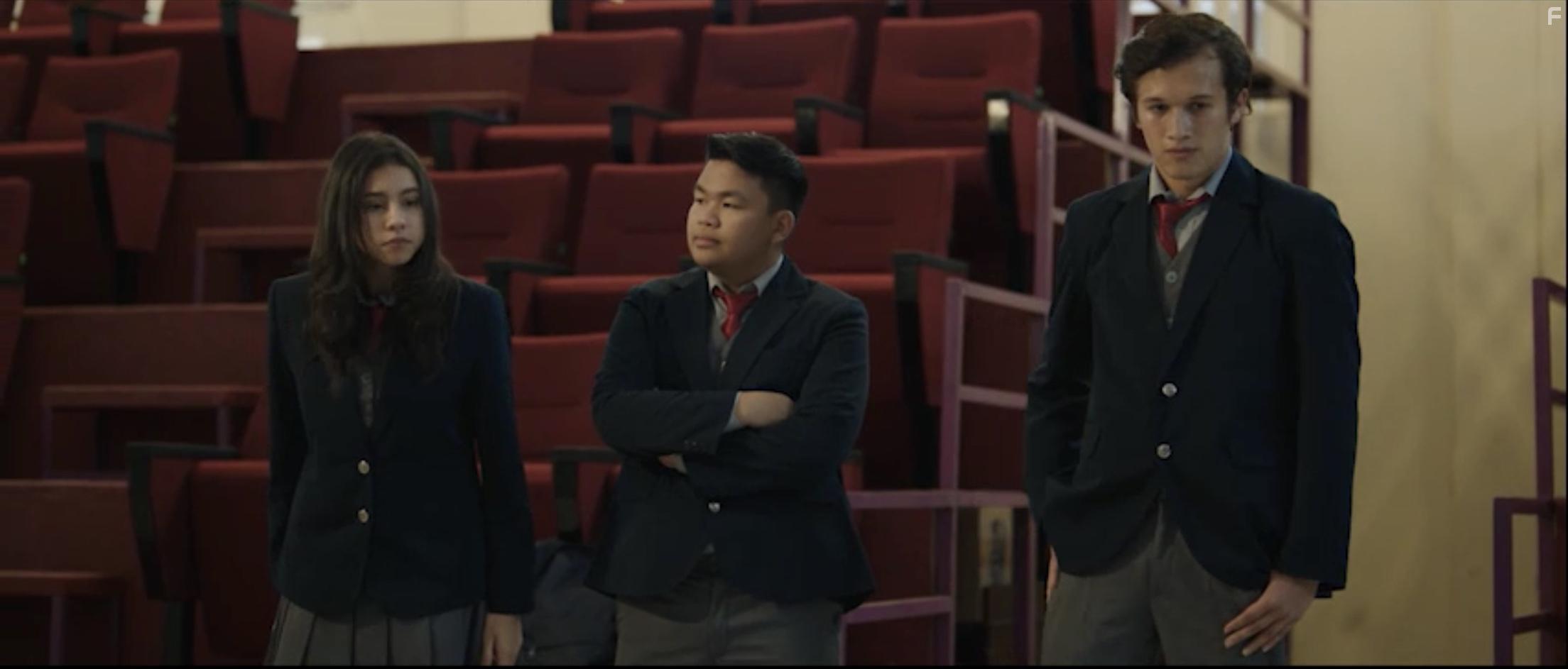 Teuku Ryzki, Arya Vasco, and Naomi Paulinda in Death Whisper (2019)