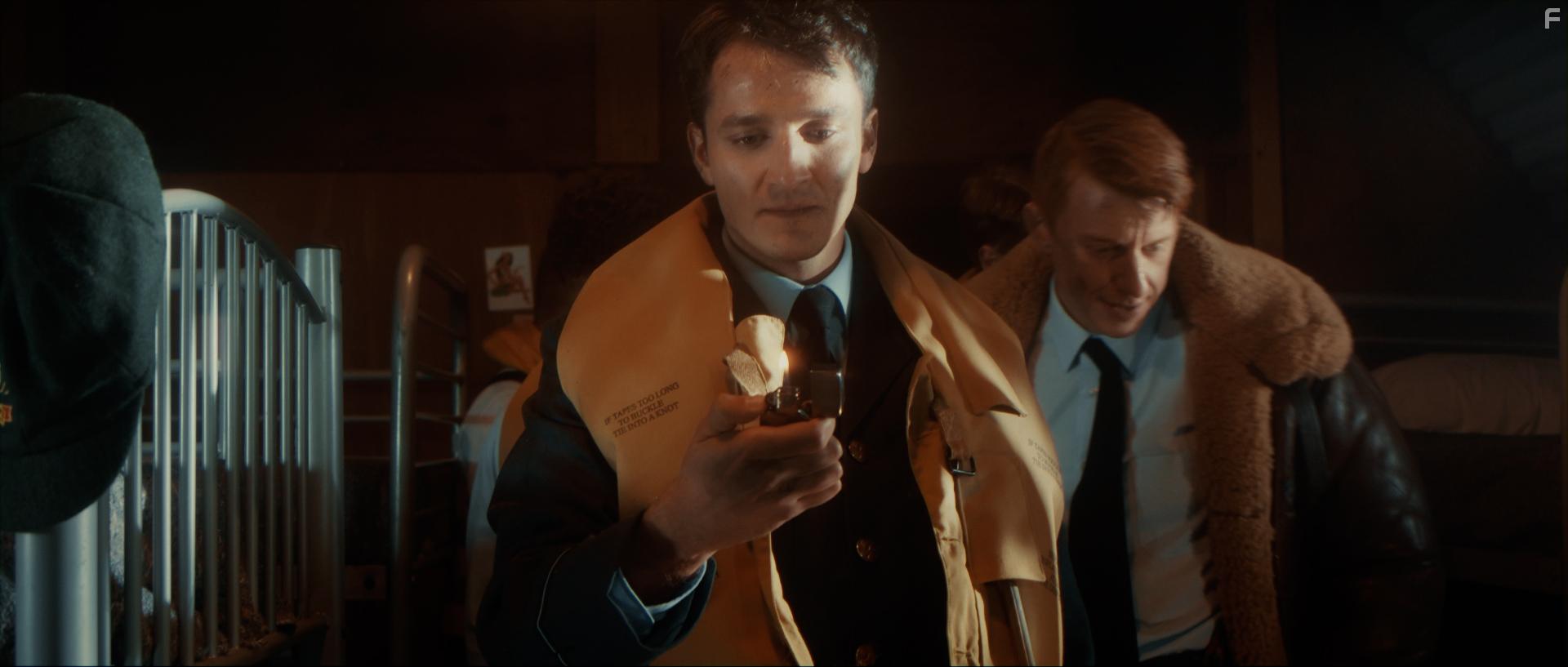 Chris Kaye and Jonathan Cobb in The Shamrock Spitfire (2024)