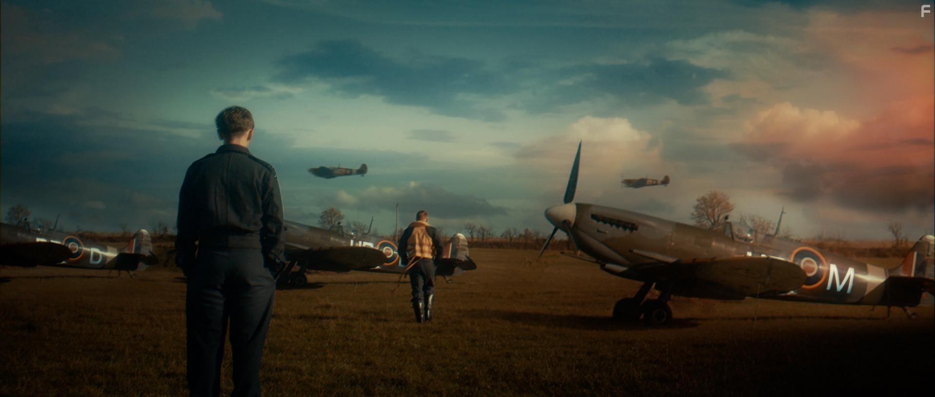 Chris Kaye and Blake Heaven in The Shamrock Spitfire (2024)