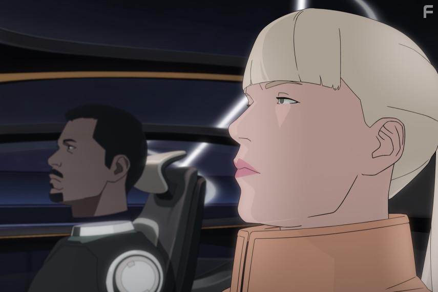 La Drucker and Daniel Njo Lob in Mars Express (2023)