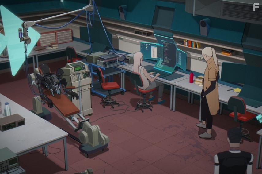 La Drucker and Genevive Doang in Mars Express (2023)