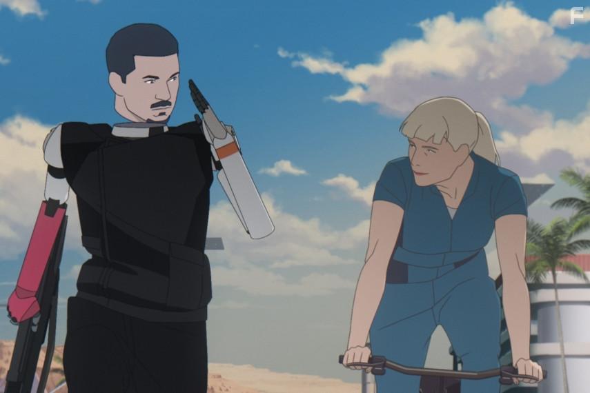 La Drucker and Daniel Njo Lob in Mars Express (2023)