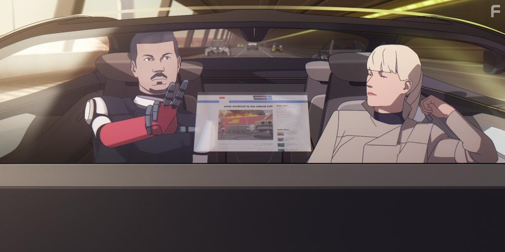 La Drucker and Daniel Njo Lob in Mars Express (2023)
