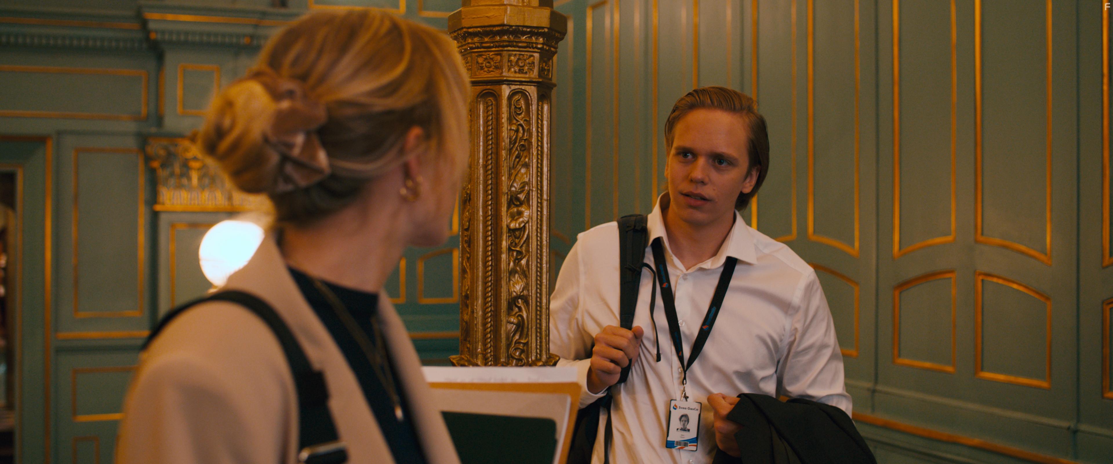 Valter Skarsgrd and Alba August in STHLM Blackout (2024)