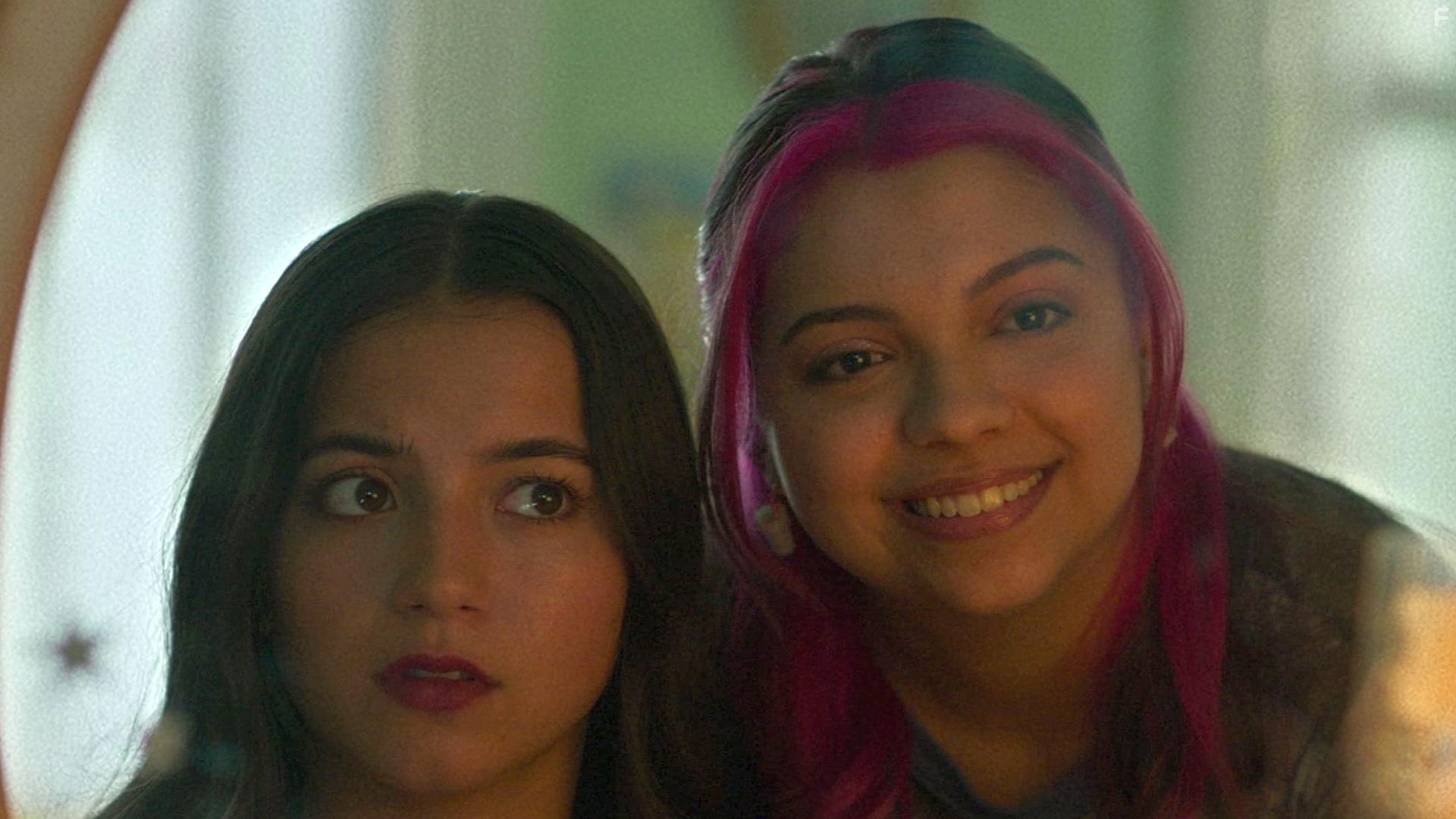 Isabela Merced and Cree in Turtles All the Way Down (2024)