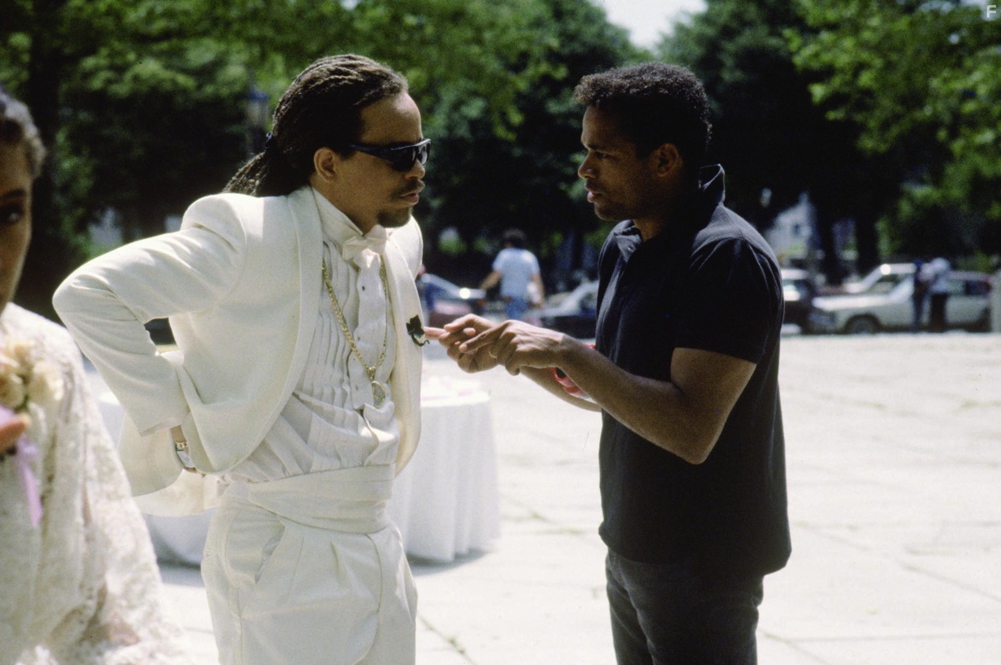 Ice-T and Mario Van Peebles in Нью-Джек-Сити (1991)