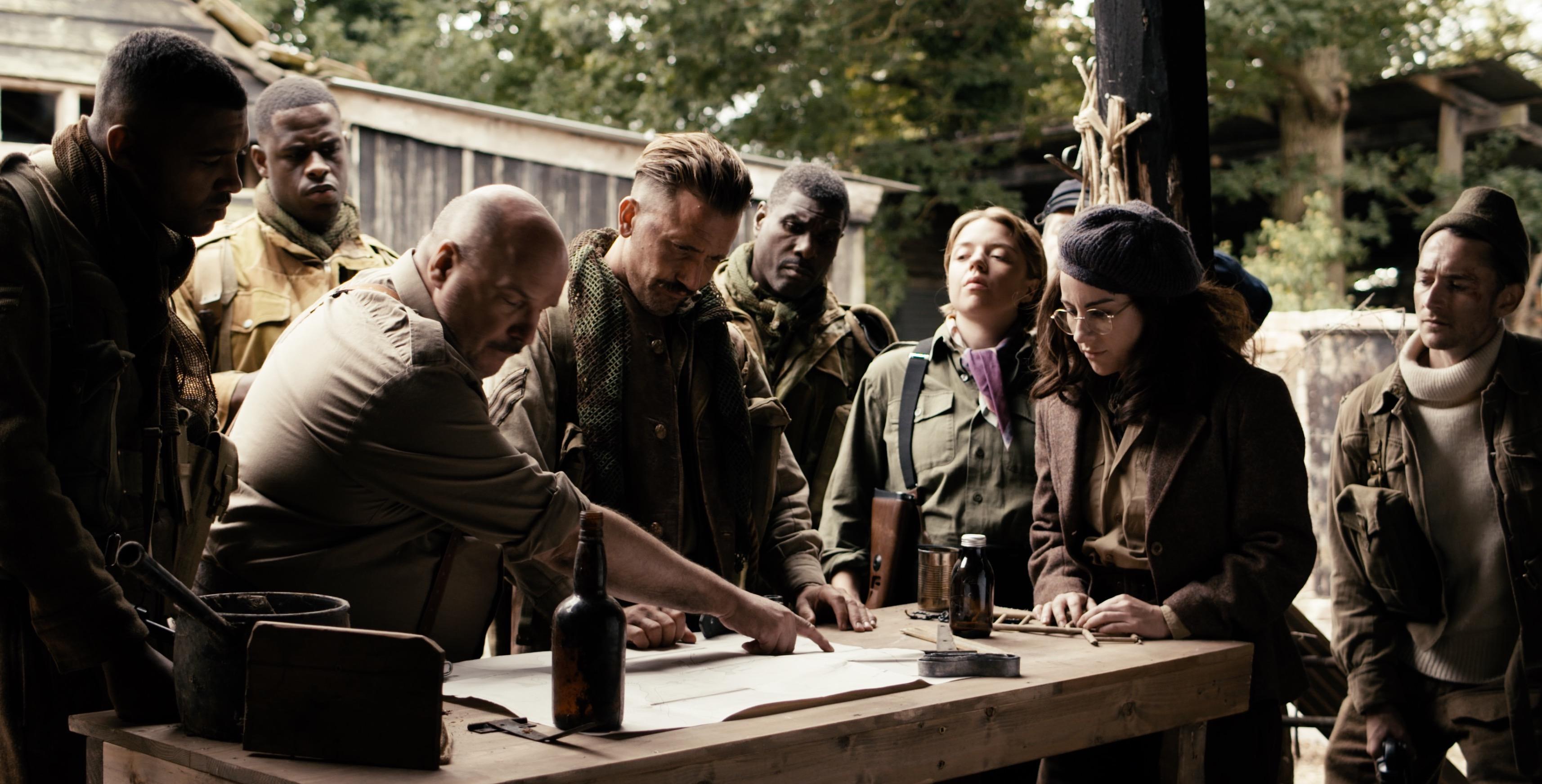 Max Gates, Allan Relph, Meg Forgan, James Oliver Wheatley, Asan N'Jie, Daniel Thrace, Sophie Craig, and Stanley J. Browne in Fortunes of War (2024)