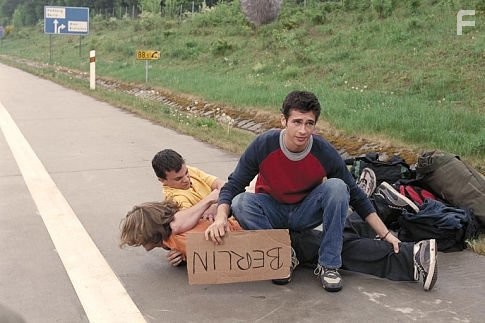 Jacob Pitts, Travis Wester, and Scott Mechlowicz in Евротур (2004)