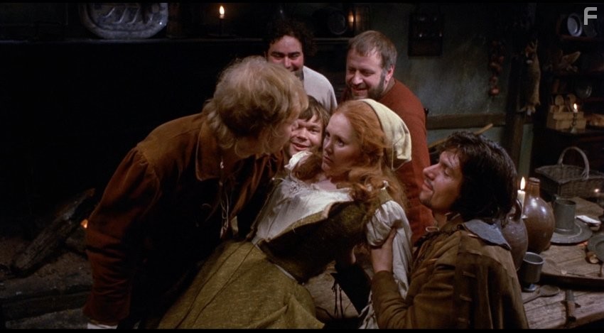 Michael Elphick, Andrew McCulloch, and Quinn O'Hara in Cry of the Banshee (1970)