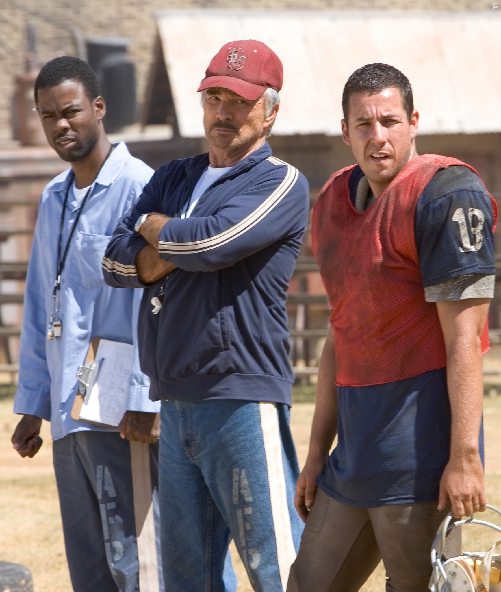 Burt Reynolds, Adam Sandler, and Chris Rock in Всё или ничего (2005)