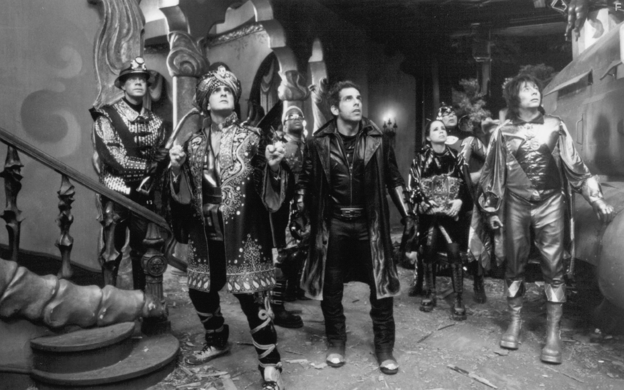 Hank Azaria, Janeane Garofalo, William H. Macy, Paul Reubens, Ben Stiller, Kel Mitchell, and Wes Studi in Таинственные люди (1999)