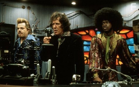 Geoffrey Rush, Eddie Izzard, and Pras Michel in Таинственные люди (1999)