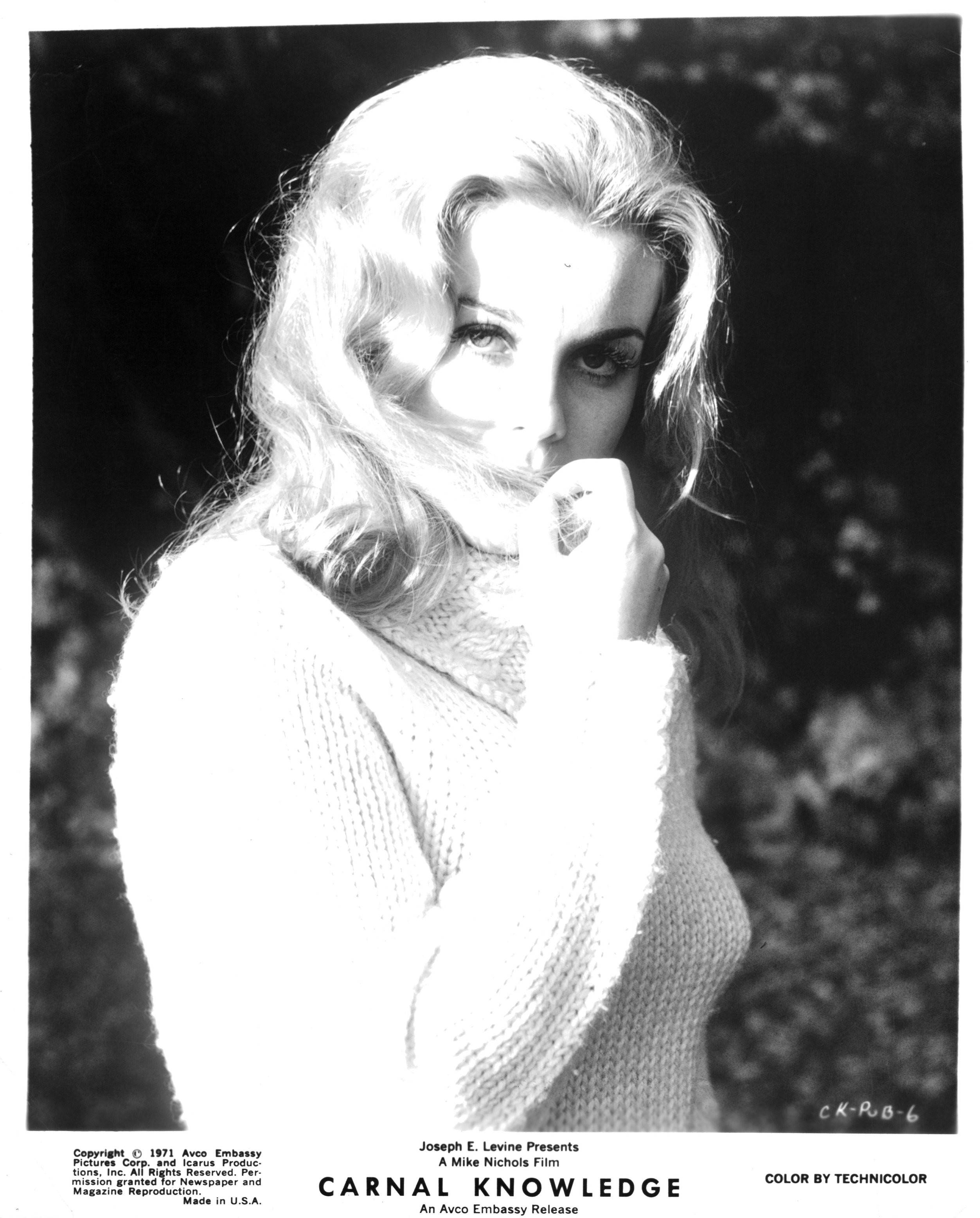 Ann-Margret in Познание плоти (1971)