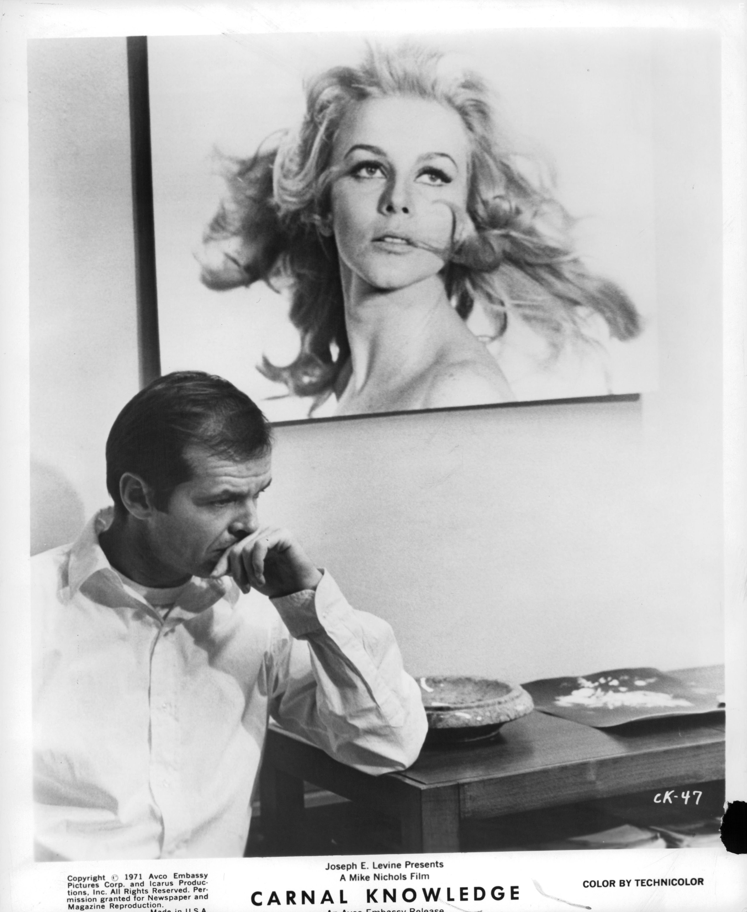 Jack Nicholson in Познание плоти (1971)