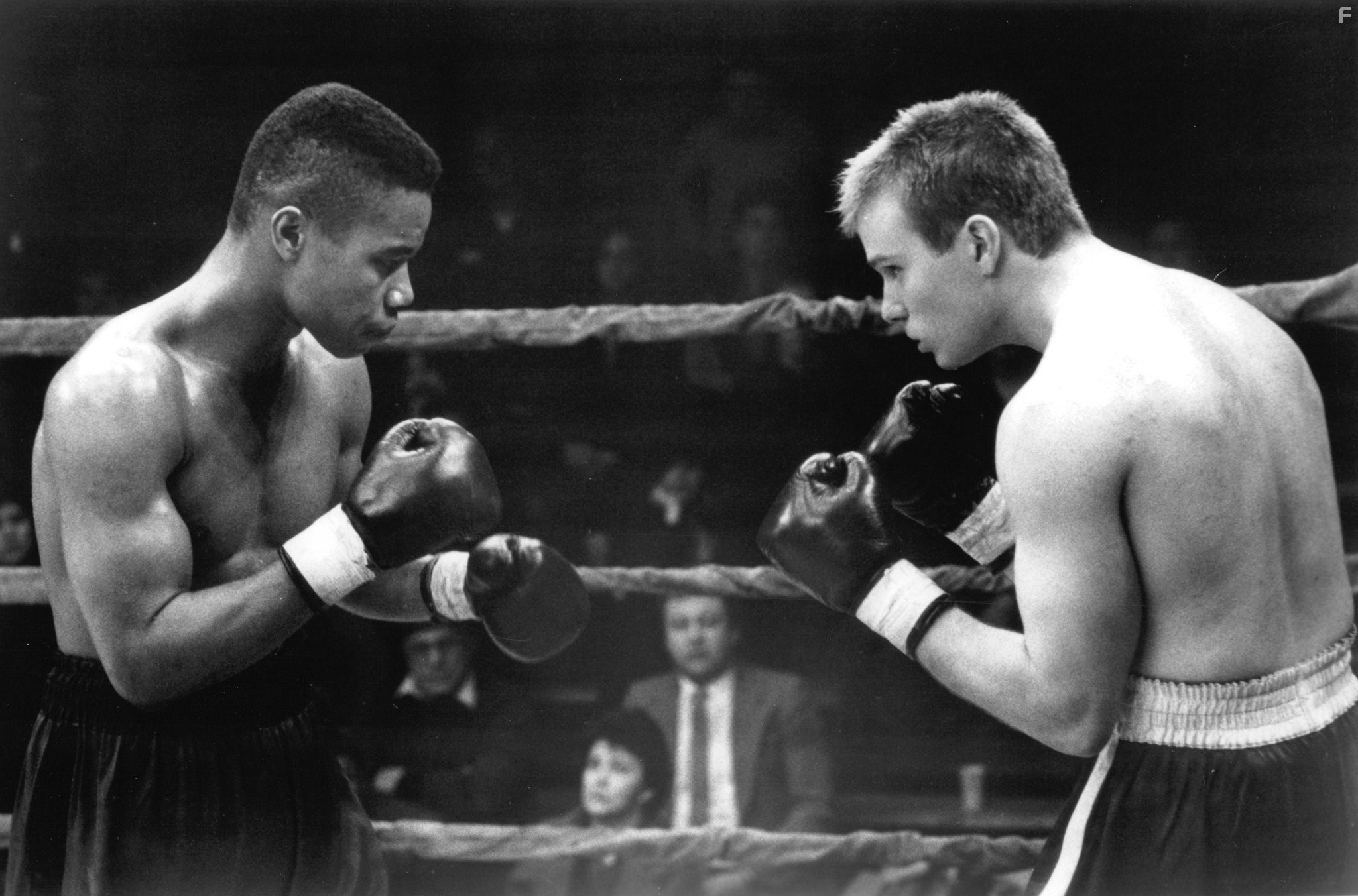 Cuba Gooding Jr. and James Marshall in Гладиатор (1992)