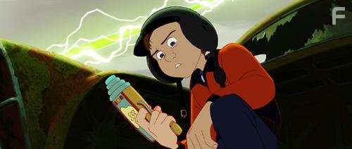 Hogarth examines his gun