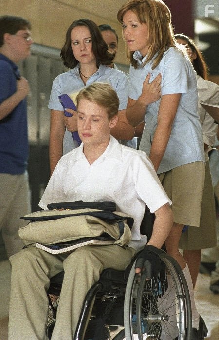 Macaulay Culkin, Jena Malone, and Mandy Moore in Спасённая (2004)