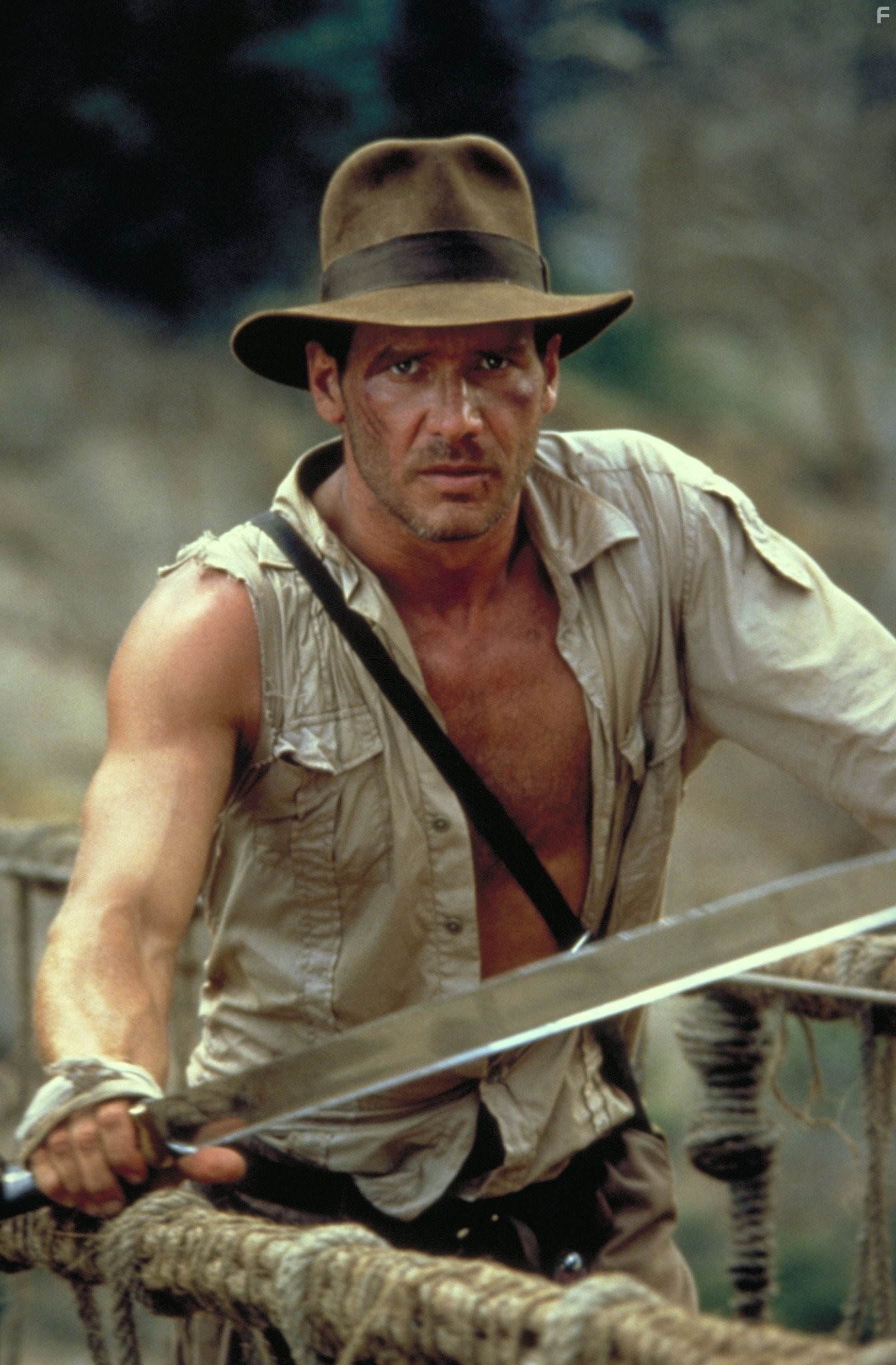 Harrison Ford in Индиана Джонс и Храм судьбы (1984)