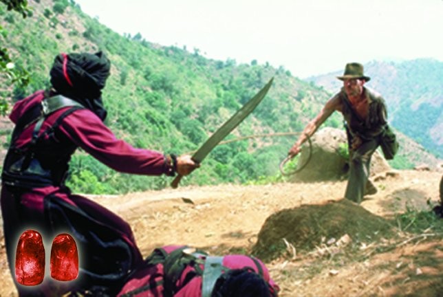 Harrison Ford in Индиана Джонс и Храм судьбы (1984)