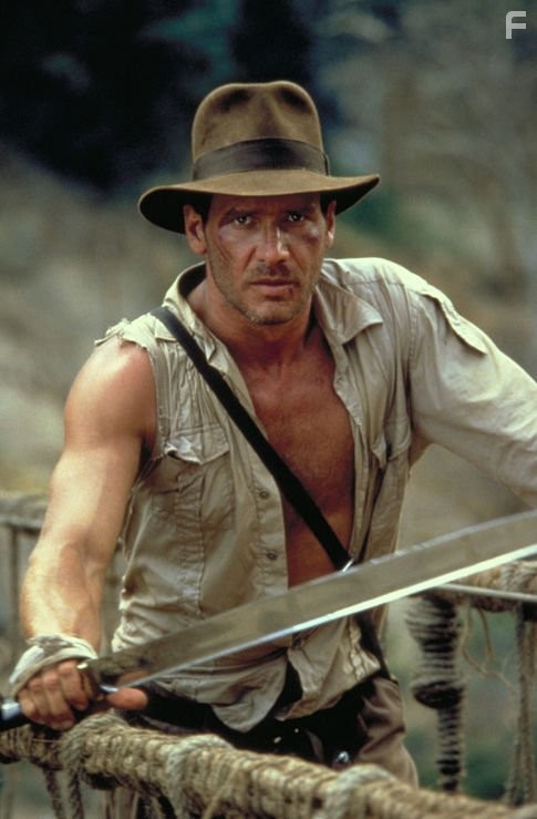 Harrison Ford in Индиана Джонс и Храм судьбы (1984)