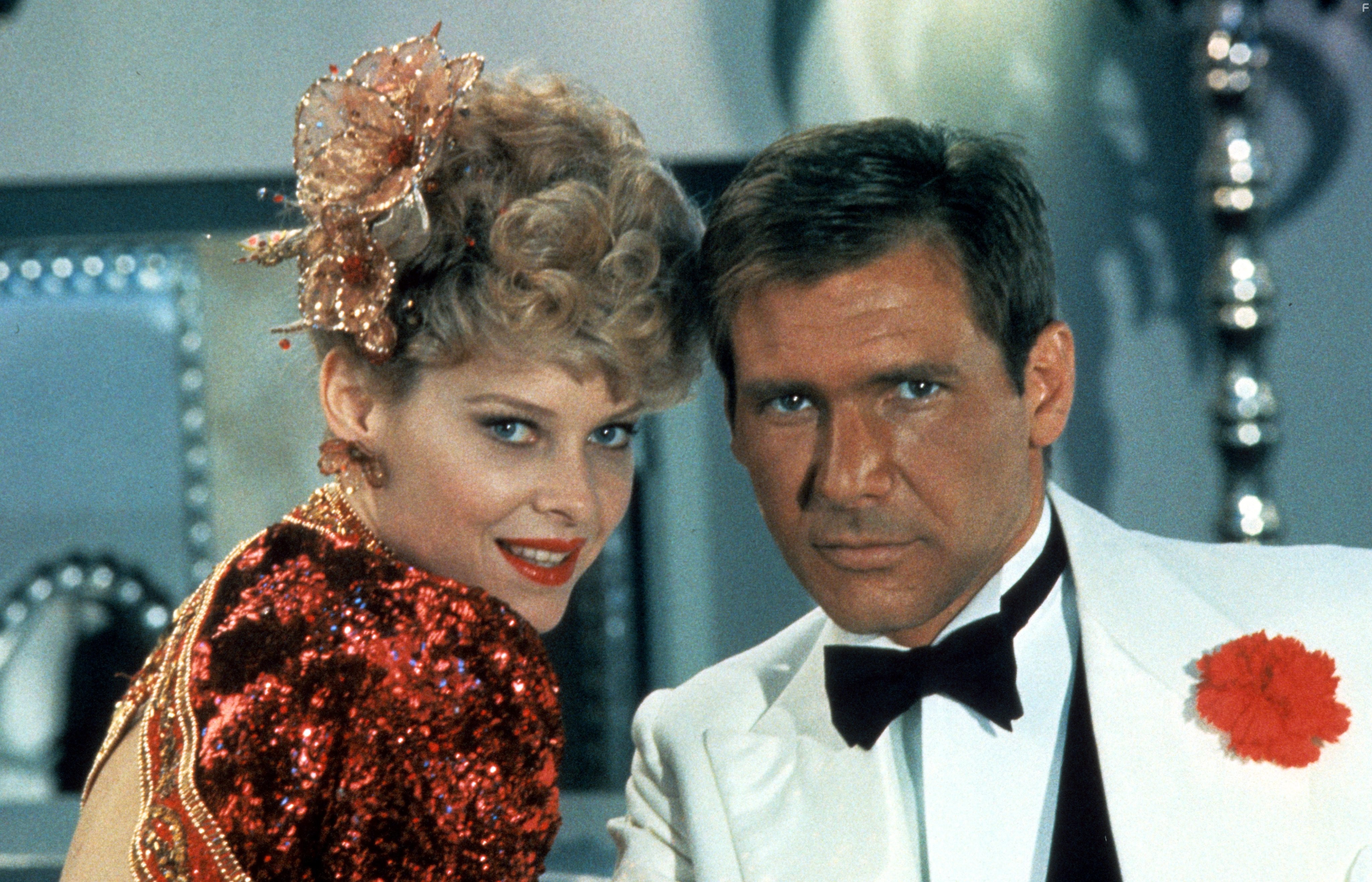 Harrison Ford and Kate Capshaw in Индиана Джонс и Храм судьбы (1984)