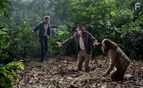 Harrison Ford, Karen Allen, and Shia LaBeouf in Индиана Джонс и Королевство хрустального черепа (2008)