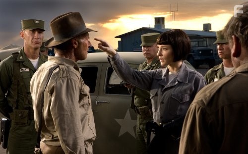 Harrison Ford, Cate Blanchett, and Igor Jijikine in Индиана Джонс и Королевство хрустального черепа (2008)
