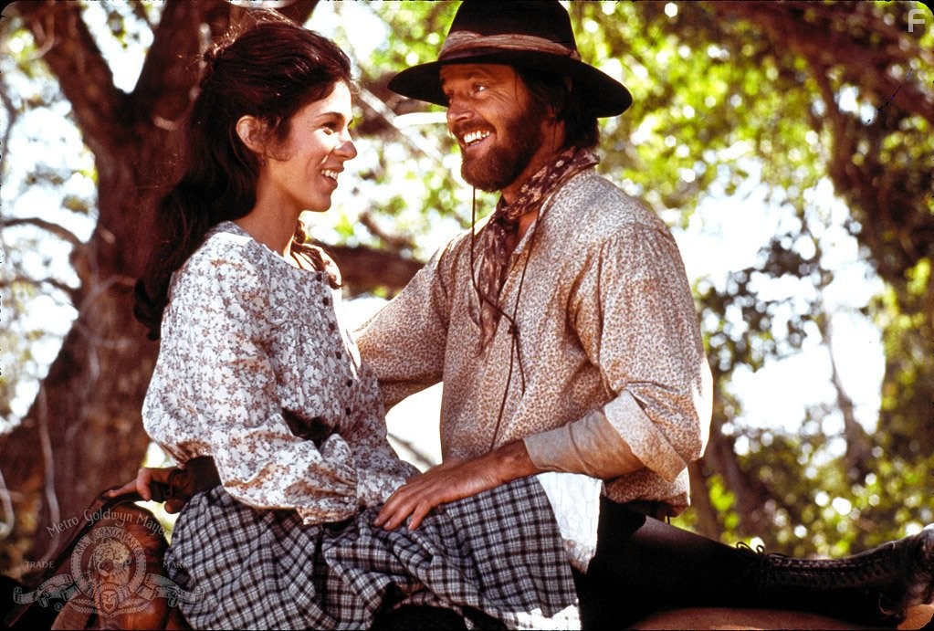 Jack Nicholson and Kathleen Lloyd in Излучины Миссури (1976)