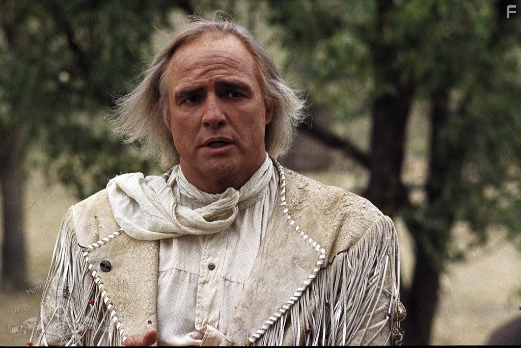 Marlon Brando in Излучины Миссури (1976)