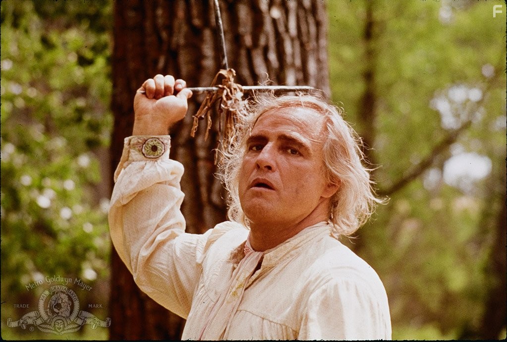 Marlon Brando in Излучины Миссури (1976)