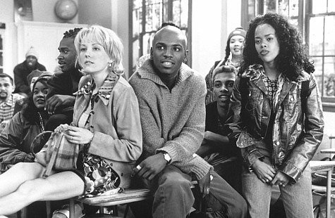 Mekhi Phifer, Natasha Gregson Wagner, and Malinda Williams in Учитель и чудовища (1996)