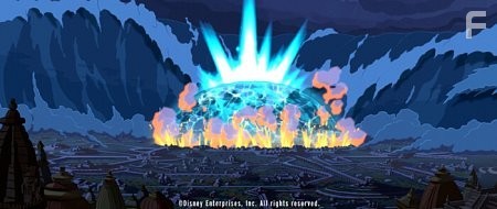 The ancient civilization of Atlantis experiences a natural catastrophe when it abuses its superior powers.