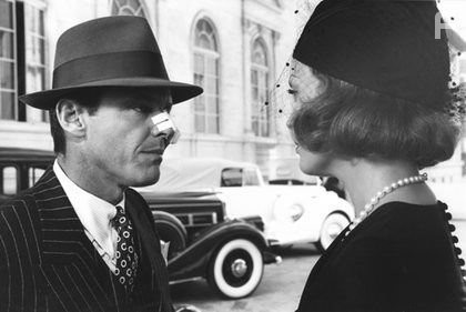 "Chinatown" Jack Nicholson, Faye Dunaway 1974 Paramount