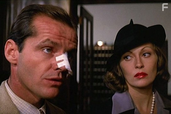 Jack Nicholson and Faye Dunaway in Китайский квартал (1974)